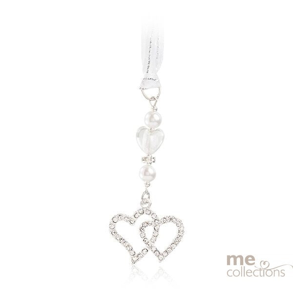 Double Diamante Heart β Bridal Keepsake Double Diamante Heart β Bridal Keepsake